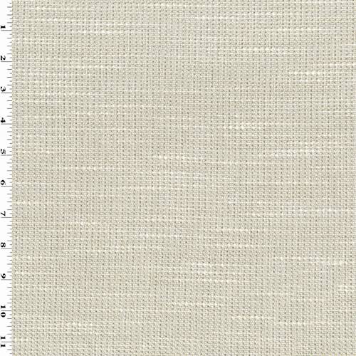Taupe Beige Texture Slub Home Decorating Fabric DFW55356