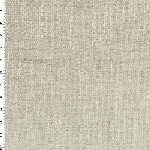 Cream Taupe Beige Chenille Texture Home Decorating Fabric DFW55358