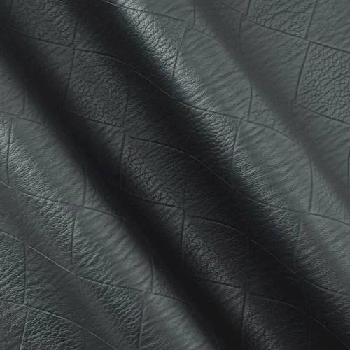 Black Diamond Checkered Texture Faux Leather 78822