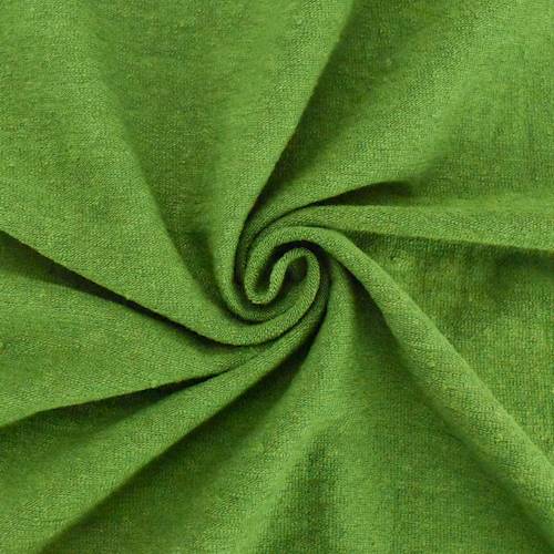 Clover Green Linen Blend Jersey Knit 78812