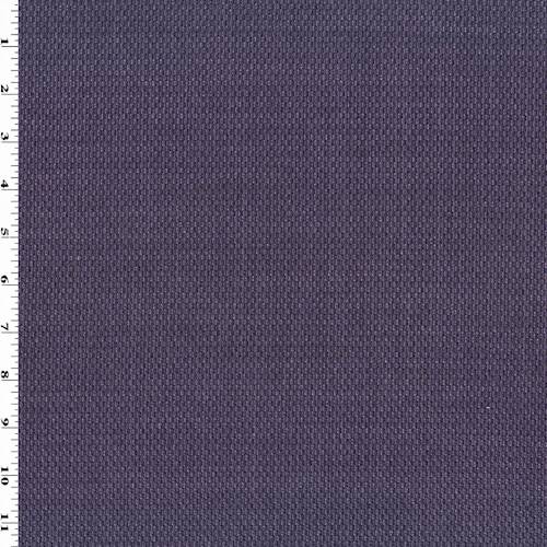 *9 1/4 YD PC - Deep Purple Bonded Basketweave Decorating Fabric DFWX0472-X
