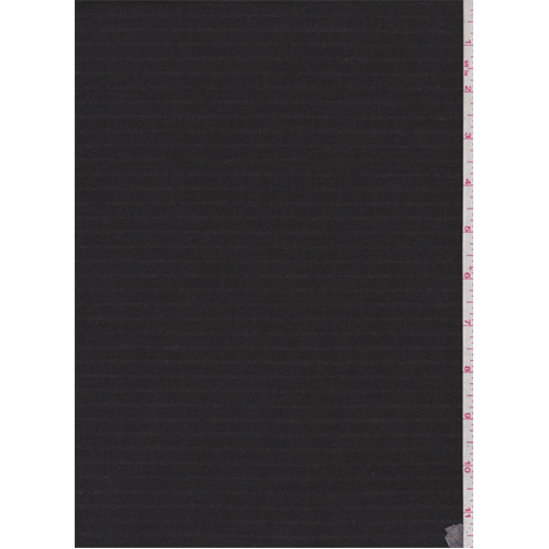 *1 1/2 YD PC--Slate Black Pinstripe Flannel