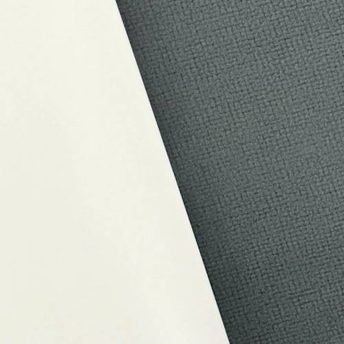 Bone Ivory/Gray Soft Shell Micro Grid Fleece DFW10932