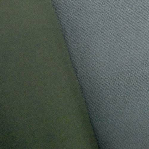Army Green/Gray Soft Shell Micro Grid Fleece DFW10935