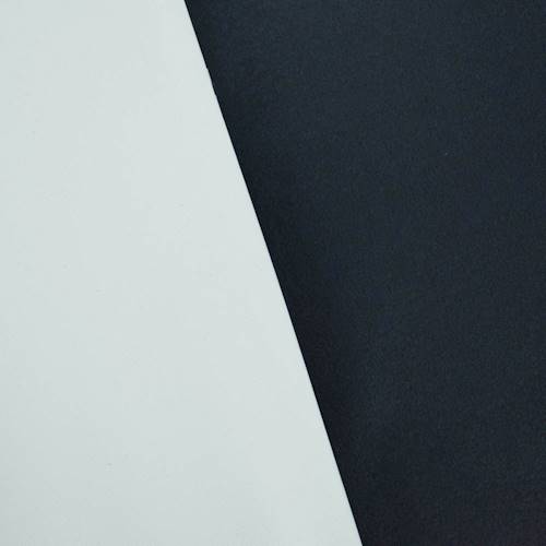 Light Cement Gray/Black Soft Shell Fleece DFW10945