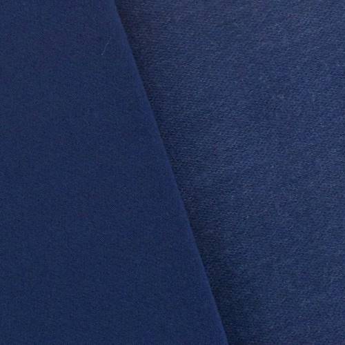 Navy Blue Wool Blend Twill Jacketing DFW10946