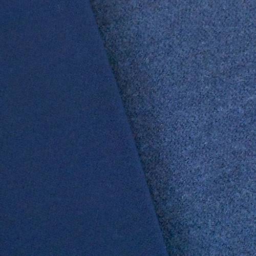 Navy Blue Wool Blend Twill Jacketing DFW10949