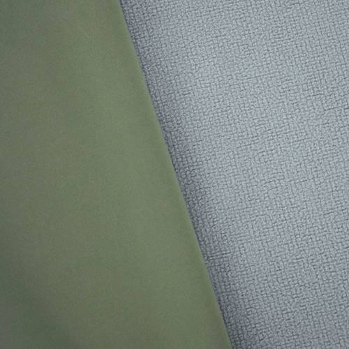 Army Green/Gray Micro Grid Soft Shell Fleece DFW10977