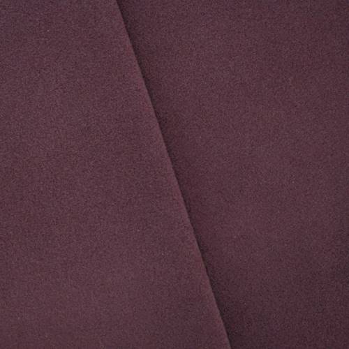 Deep Maroon Purple Double Sided Fleece Knit DFW10984
