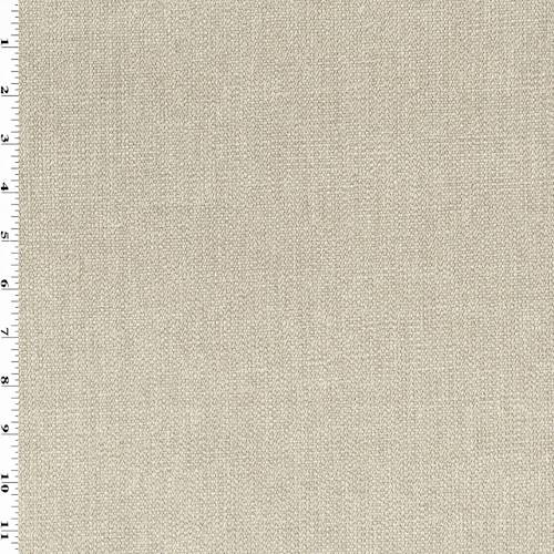 Sand Beige Cotton Texture Dobby Home Decorating Fabric DFW55431