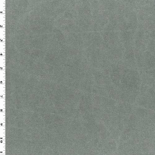 Washed Gray Cotton Canvas Home Decorating Fabric DFW55439