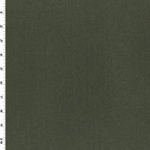 Deep Moss Black Wool Blend Jacketing 70200