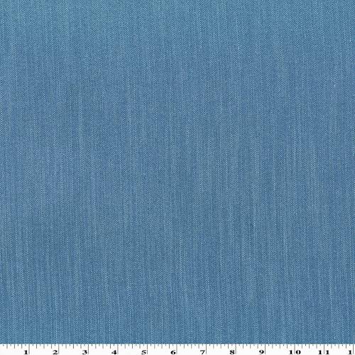 Aegean Blue Broken Twill Home Decorating Fabric DFW55522