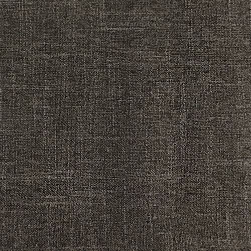 *3 1/4 YD PC--Deep Ash Brown Textured Fleece Back Woven Decorating Fabric DFWX0497-X