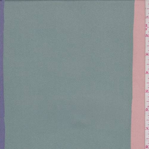 Blush/Jade/Violet Stripe Rayon Georgette 79781