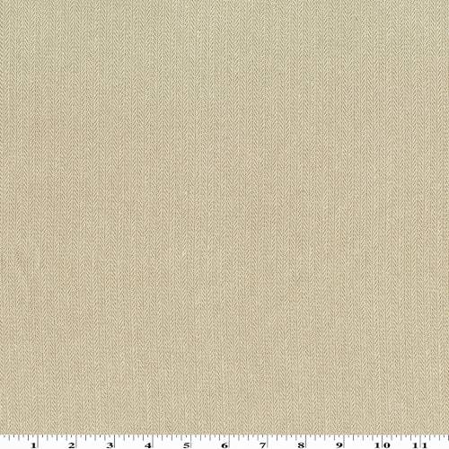 Taupe Beige Herringbone Stripe Home Decorating Fabric DFW55566