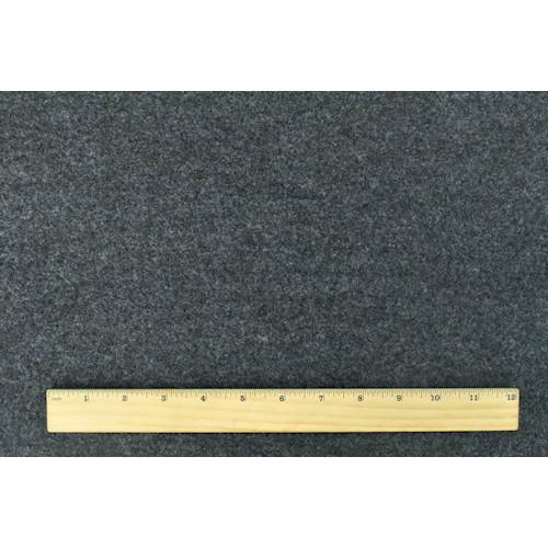 *1/2 YD PC--Thunder Gray Boiled Wool Blend Texture Double Knit Coating