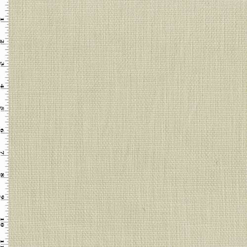 Natural Beige Cotton Basketweave Home Decorating Fabric DFW55584