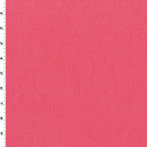 Pearl Red Linen Slubbed Woven Home Decorating Fabric DFW55598