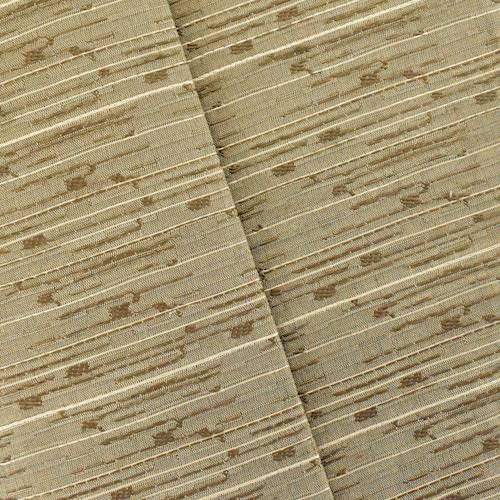 Brown Silk Blend Horizontal Texture Jacquard Decorating Fabric DFW55643