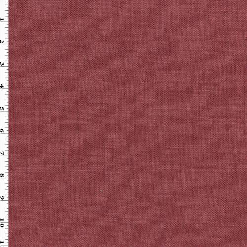 Mahogany Red Linen Slub Canvas Home Decorating Fabric DFW55702