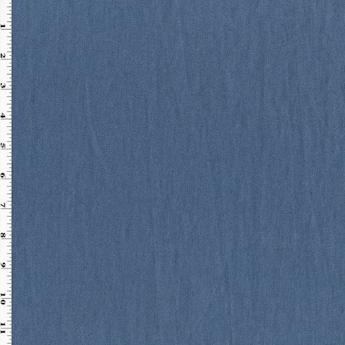 Deep Sailor Blue Cotton/Linen Canvas Home Decorating Fabric DFW55706