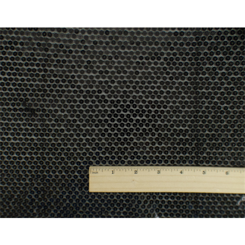 *2 1/2 YD PC--Midnight Black Sequin Mesh