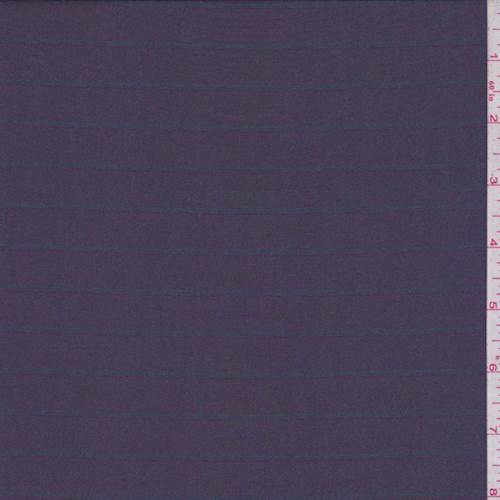 *2 3/8 YD PC--Iridescent Aqua/Magenta Stripe Taffeta
