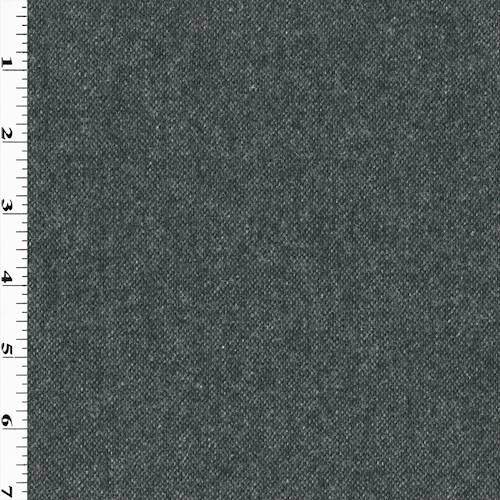 Deep Gray/Black Wool Blend Texture Jacketing 80149