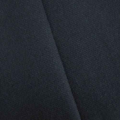 Midnight Navy/Black Wool Blend Twill Jacketing 80155