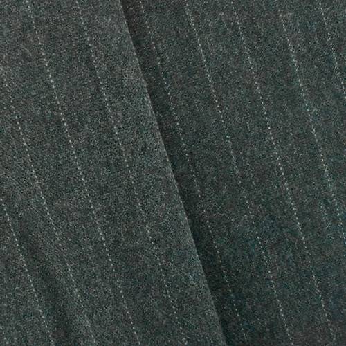 Pitch Gray Pinstripe Wool Blend Jacketing 80166