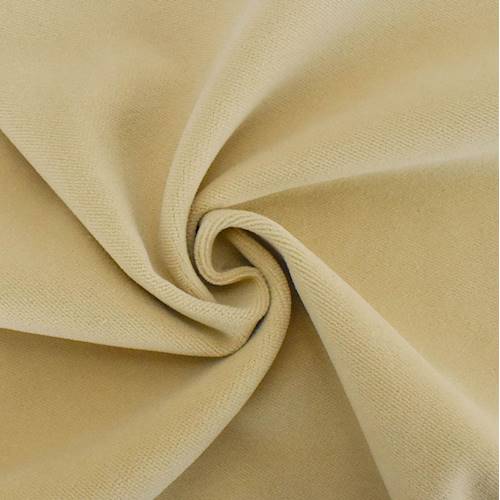 Toasted Beige Velveteen Home Decorating Fabric DFW55778