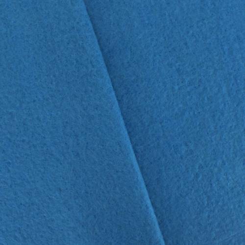 Ocean Blue Double Sided Polar Fleece Knit DFW11053