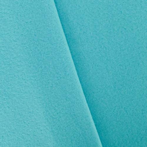 Aqua Blue Double Sided Polar Fleece Knit DFW11057