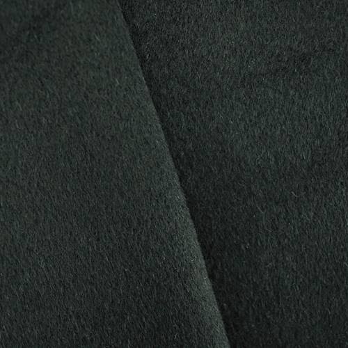 Jet Black Brushed Wool Blend Jacketing DFW11026