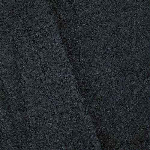 Matte Black Boucle Sweater Knit DFW11148