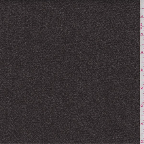 *2 1/2 YD PC--Stone Brown Double Crepe Stretch Suiting