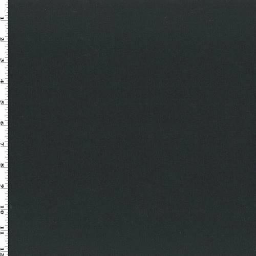 Classic Black Wool Blend Shirting 70486