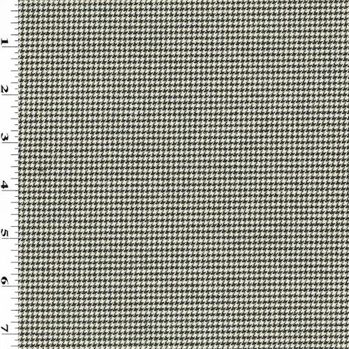 Black/Mist Beige Houndstooth Stretch Jacketing 70485