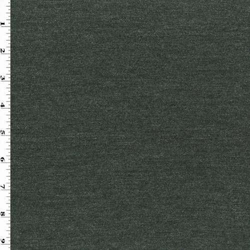 Deep Graphite Wool Blend Gray Texture Double Knit 70451