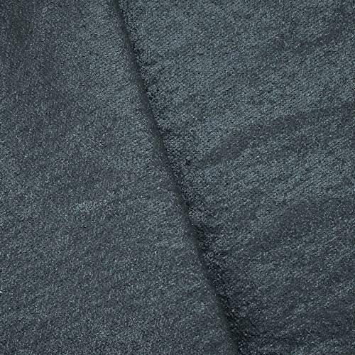 Black/Metallic Midnight Navy Print Crepe Dobby Suiting 70463