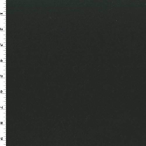 Inked Black Wool Blend Twill Suiting 70438