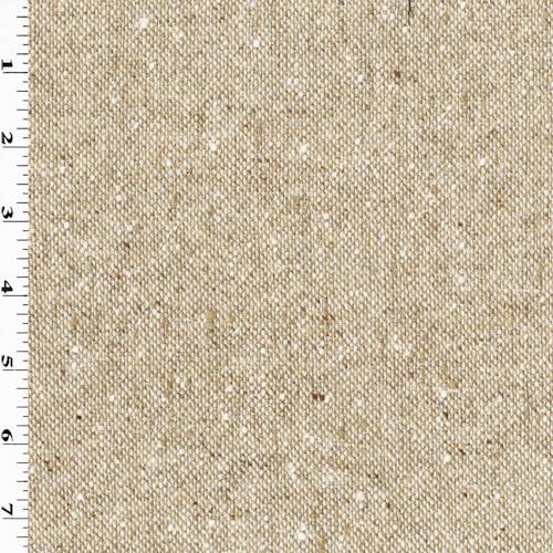 Brown/Bisque Beige Wool Blend Slub Tweed Jacketing 70517