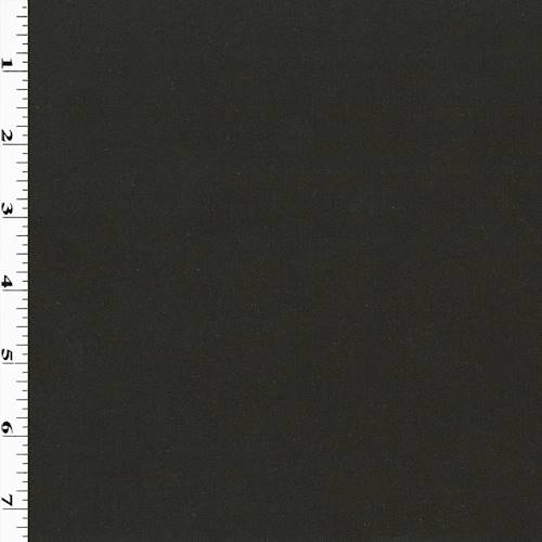 Midnight Black Tropical Wool Blend Twill Suiting 70529