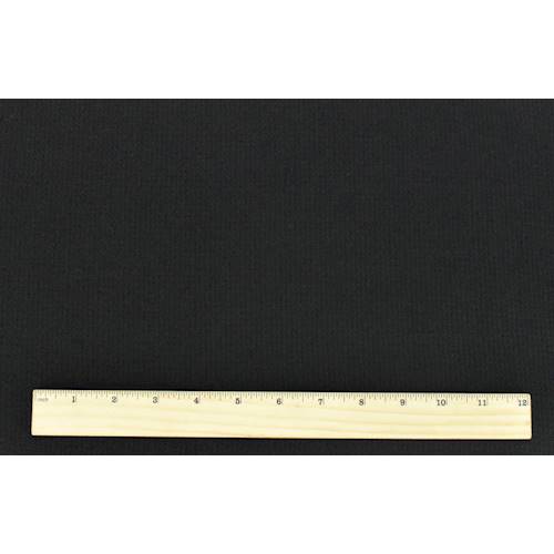 *2 1/4 YD PC--Black Wool Double Sided Dobby Jacketing