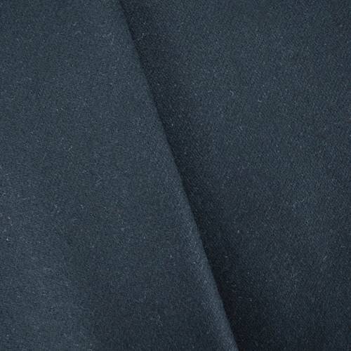 Sail Navy Blue Wool Blend Flannel Jacketing 70586