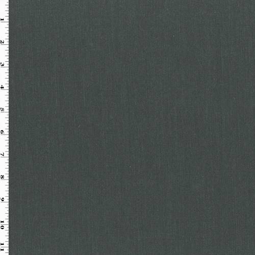 Charcoal Black Gabardine Suiting 70695