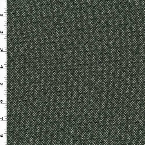 Black/Off White Wool Blend Texture Jacquard Knit Jacketing 70703
