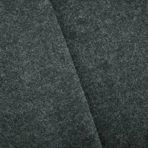 Dark Storm Gray Wool Blend Brushed Back Jersey Knit 70714