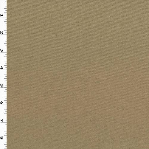 *1/2 YD PC--Tanned Beige Twill Gabardine Jacketing